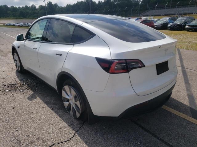 Photo 3 from auction – 2021 TESLA MODEL Y with VIN 5YJYGDEE5MF187401