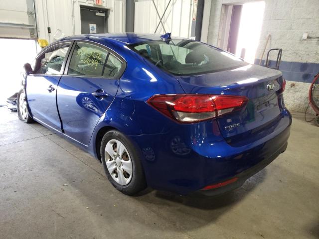 Photo 3 from auction – 2017 KIA FORTE LX with VIN 3KPFL4A74HE122397