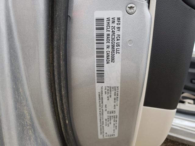 Photo 10 from auction – 2021 CHRYSLER PACIFICA L with VIN 2C4RC3GG9MR530062
