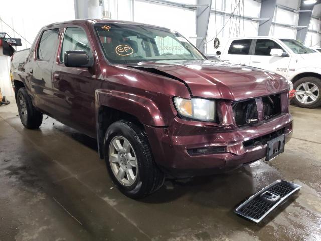 HONDA RIDGELINE 2008 with VIN 2HJYK16358H528169 - Photo from auction