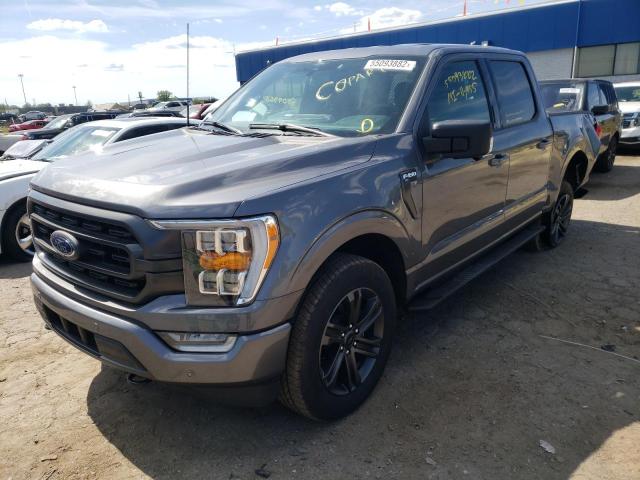 Photo 2 from auction – 2021 FORD F150 SUPER with VIN 1FTEW1EP3MFB26291