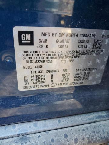 Photo 10 from auction – 2019 BUICK ENCORE PRE with VIN KL4CJASB2KB914301
