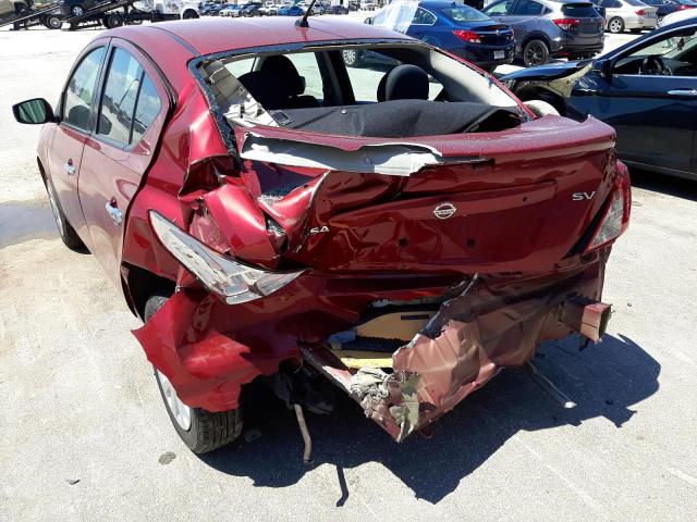 Photo 9 from auction – 2019 NISSAN VERSA S with VIN 3N1CN7AP9KL855775
