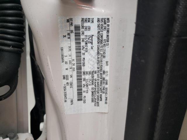 Photo 10 from auction – 2012 FORD FOCUS SEL with VIN 1FAHP3H2XCL254703