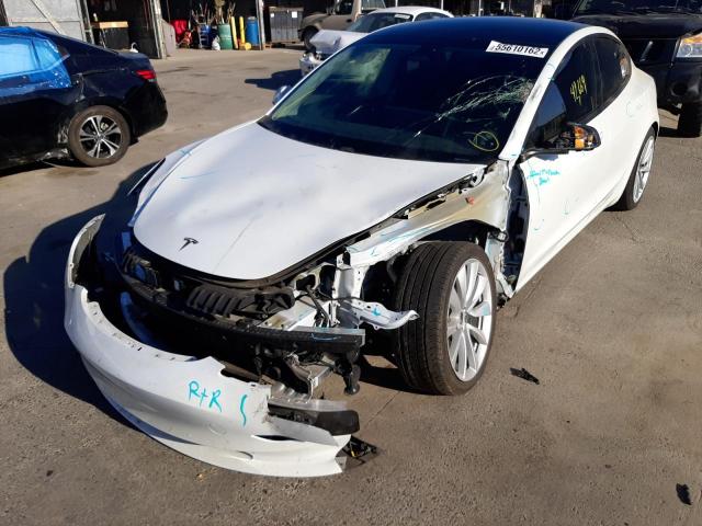 Photo 2 from auction – 2020 TESLA MODEL 3 with VIN 5YJ3E1EB4LF711933