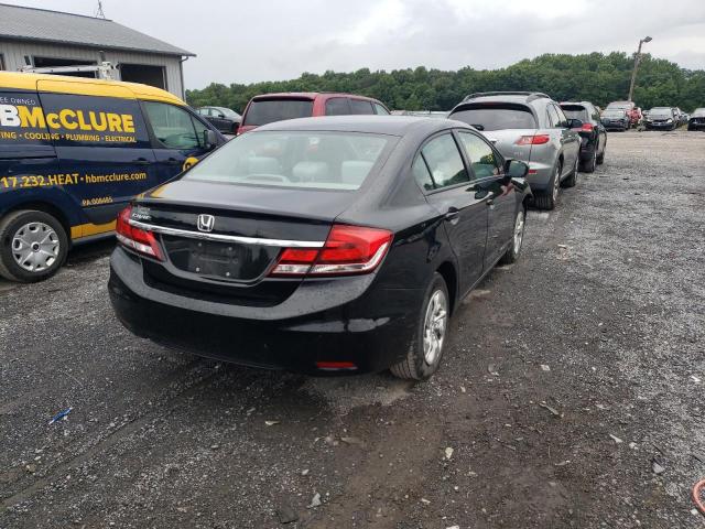 Photo 4 from auction – 2014 HONDA CIVIC LX with VIN 19XFB2F51EE216747