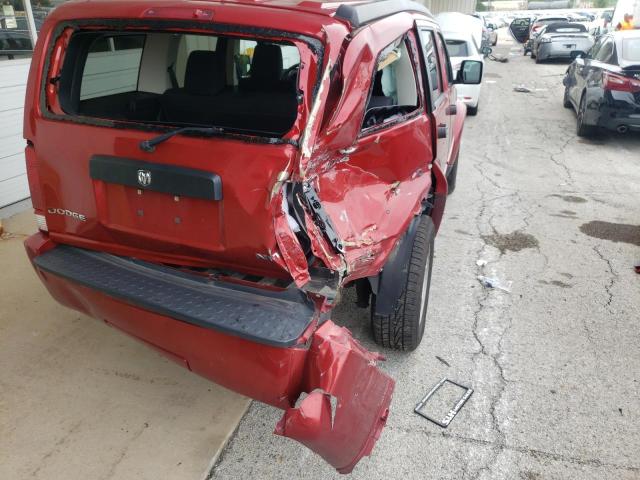 Photo 9 from auction – 2009 DODGE NITRO SE with VIN 1D8GU28K09W548872