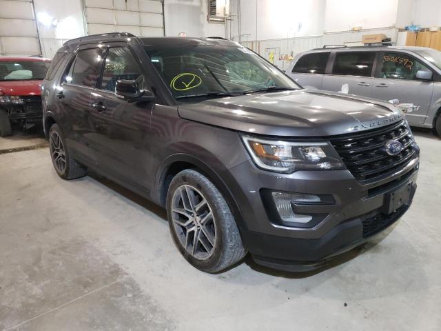 FORD EXPLORER S 2016 with VIN 1FM5K8GT5GGB39505 - Photo from auction