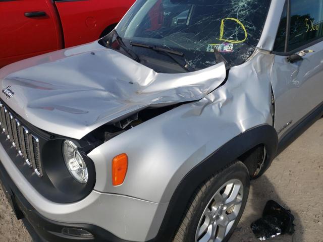 Photo 9 from auction – 2018 JEEP RENEGADE L with VIN ZACCJBBB4JPH19994