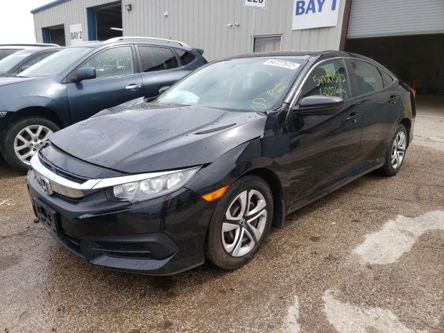 Photo 2 from auction – 2016 HONDA CIVIC LX with VIN 19XFC2F5XGE035386