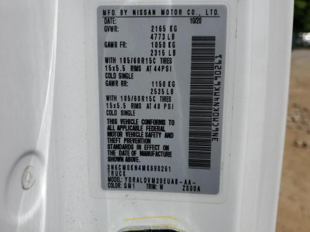 Photo 10 from auction – 2021 NISSAN NV with VIN 3N6CM0KN4MK690261