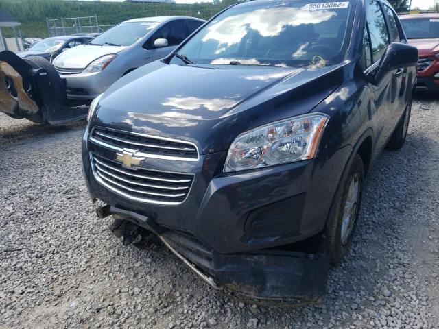 Photo 9 from auction – 2016 CHEVROLET TRAX 1LT with VIN 3GNCJPSB3GL256445