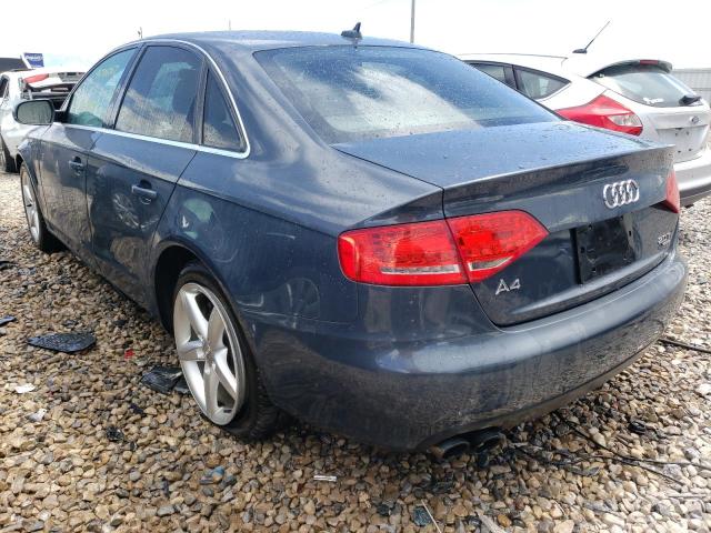 Photo 3 from auction – 2010 AUDI A4 PREMIUM with VIN WAUFFAFL3AN050876