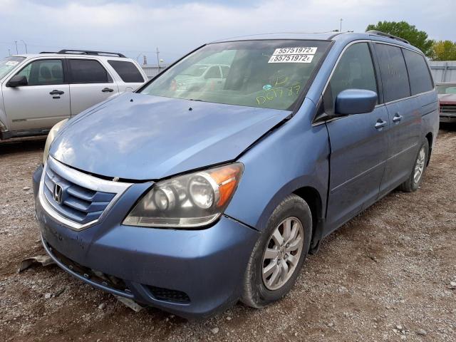 Photo 2 from auction – 2008 HONDA ODYSSEY EX with VIN 5FNRL38788B061787