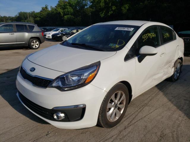 Photo 2 from auction – 2016 KIA RIO EX with VIN KNADN4A38G6645891