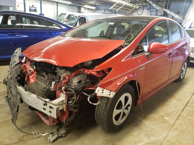 Foto 2 de la subasta – 2015 TOYOTA PRIUS con VIN JTDKN3DU2F1879769