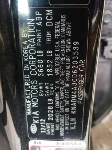 Photo 10 from auction – 2013 KIA RIO LX with VIN KNADM4A30D6203539