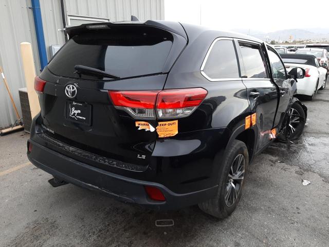 Photo 4 from auction – 2019 TOYOTA HIGHLANDER with VIN 5TDZZRFH5KS347287