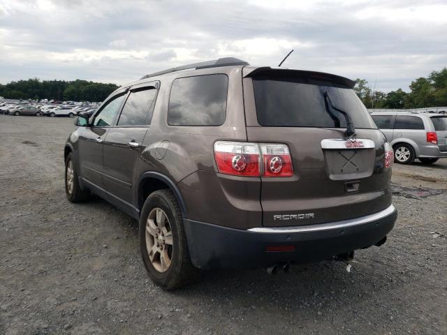 Photo 3 from auction – 2010 GMC ACADIA SLE with VIN 1GKLRLED4AJ119668