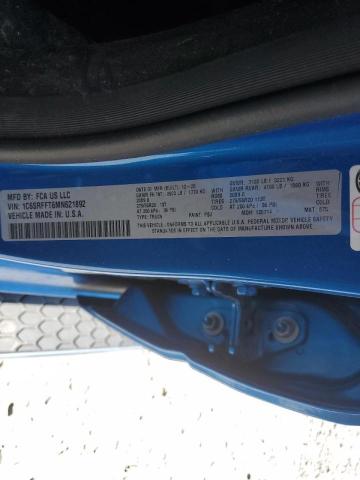 Photo 10 from auction – 2021 RAM 1500 BIG H with VIN 1C6SRFFT6MN621892