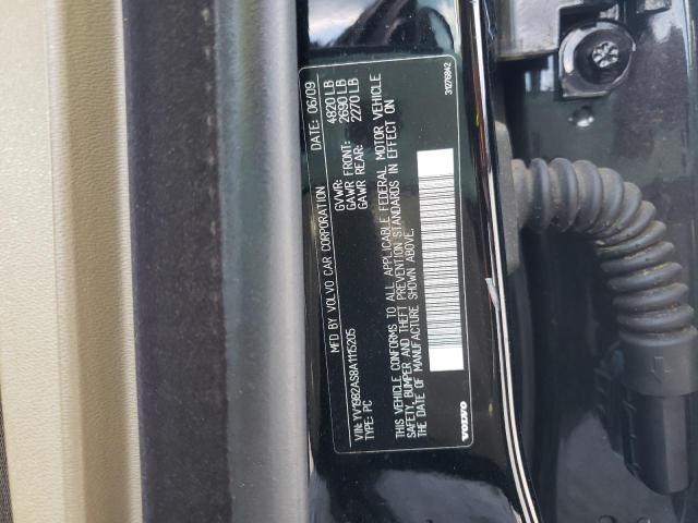 Photo 10 from auction – 2010 VOLVO S80 3.2 with VIN YV1982AS8A1115205