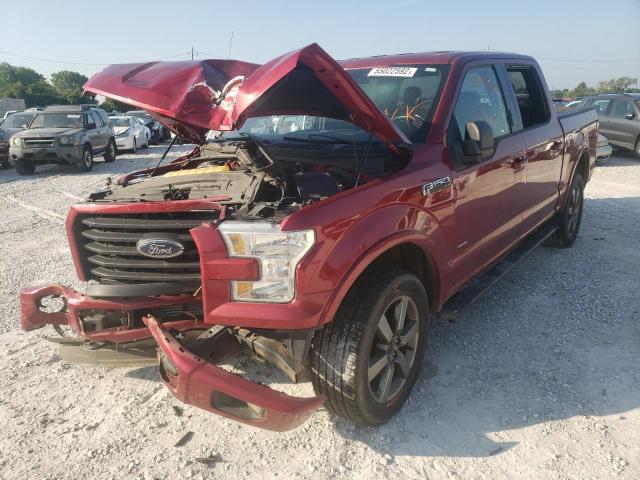 Photo 2 from auction – 2015 FORD F150 SUPER with VIN 1FTEW1EG0FFB81347