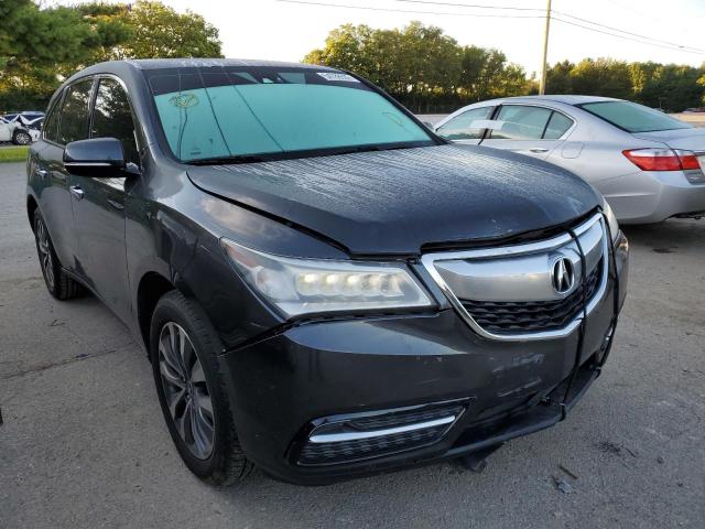 ACURA MDX TECHNO 2014 with VIN 5FRYD3H48EB017006 - Photo from auction