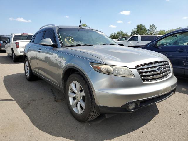 INFINITI FX35 2005 with VIN JNRAS08U95X104281 - Photo from auction