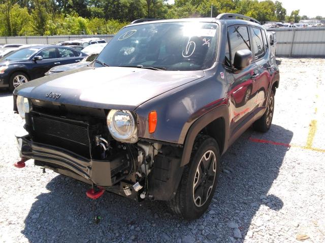 Photo 2 from auction – 2017 JEEP RENEGADE T with VIN ZACCJBCB5HPE46413