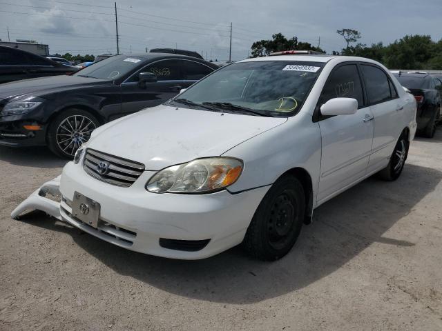 Photo 2 from auction – 2003 TOYOTA COROLLA CE with VIN 2T1BR32E33C103965