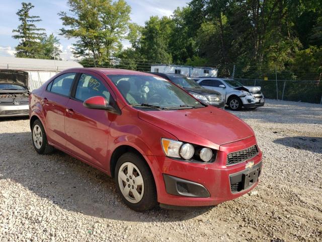 CHEVROLET SONIC LS 2013 with VIN 1G1JA5SH6D4141986 - Photo from auction