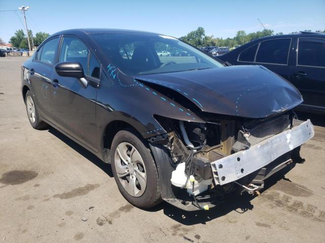HONDA CIVIC LX 2014 with VIN 2HGFB2F57EH501698 - Photo from auction