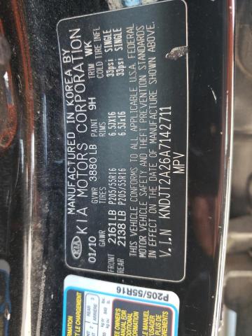 Photo 10 from auction – 2010 KIA SOUL + with VIN KNDJT2A26A7142711
