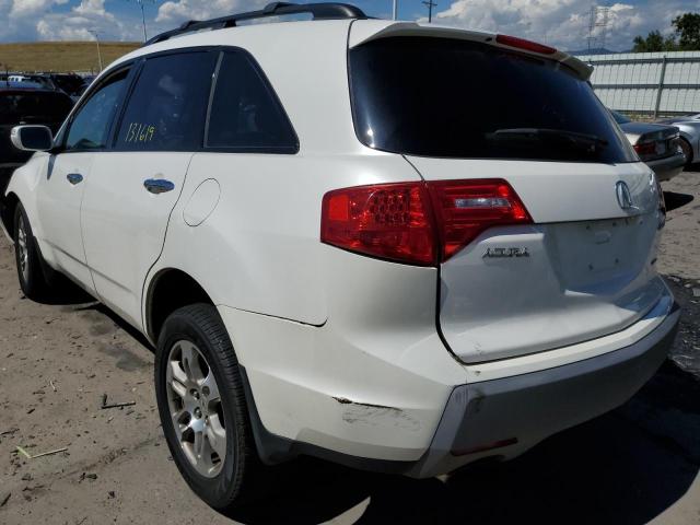 Photo 3 from auction – 2007 ACURA MDX TECHNO with VIN 2HNYD28477H518519