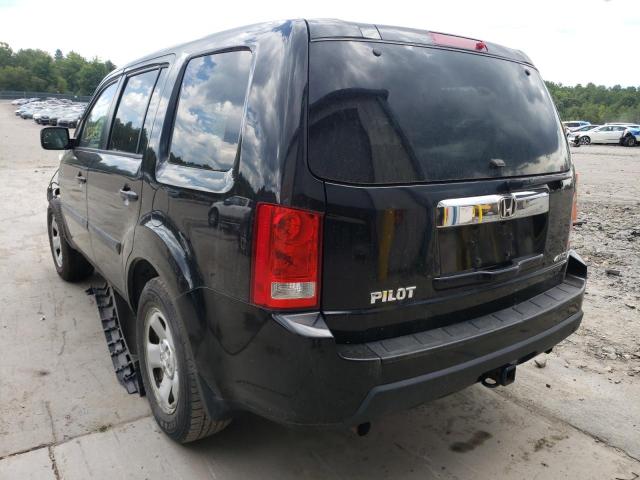 Photo 3 from auction – 2011 HONDA PILOT LX with VIN 5FNYF4H20BB054191