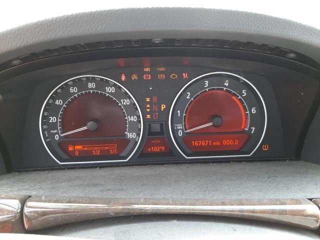 Photo 8 from auction – 2008 BMW 750 LI with VIN WBAHN83548DT77765