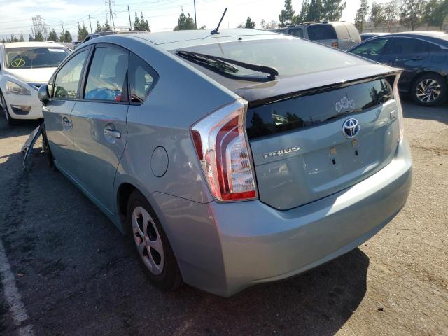 Photo 3 from auction – 2014 TOYOTA PRIUS with VIN JTDKN3DU2E1808425
