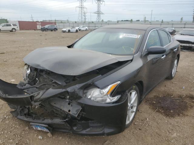 Photo 2 from auction – 2014 NISSAN MAXIMA S with VIN 1N4AA5AP9EC437372