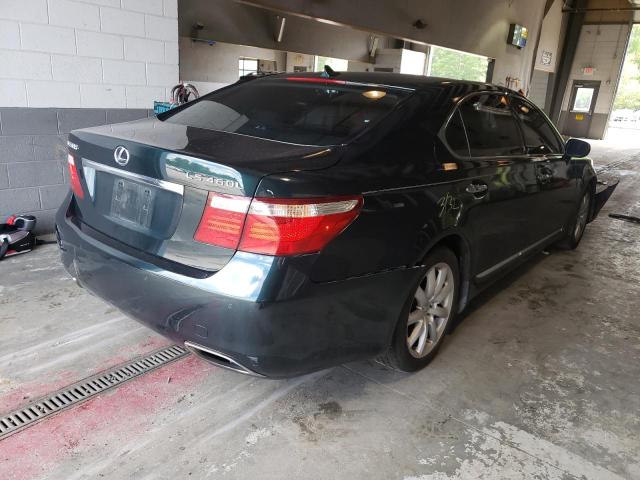 Photo 4 from auction – 2007 LEXUS LS 460L with VIN JTHGL46F675017177