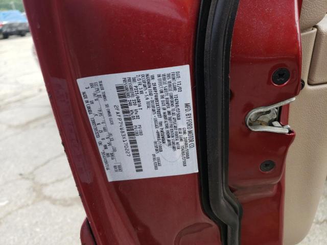 Photo 10 from auction – 2003 FORD CROWN VICT with VIN 2FAFP74W83X170227