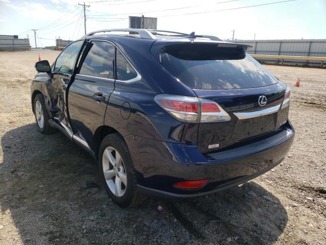 Photo 3 from auction – 2013 LEXUS RX 350 BAS with VIN 2T2BK1BA9DC181170