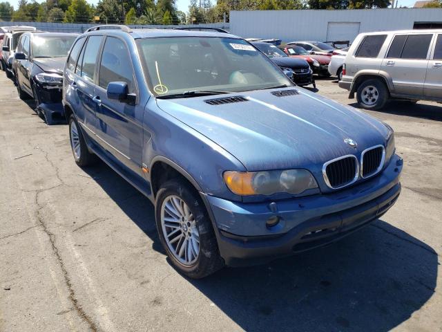 BMW X5 3.0I 2002 with VIN 5UXFA53542LP35219 - Photo from auction