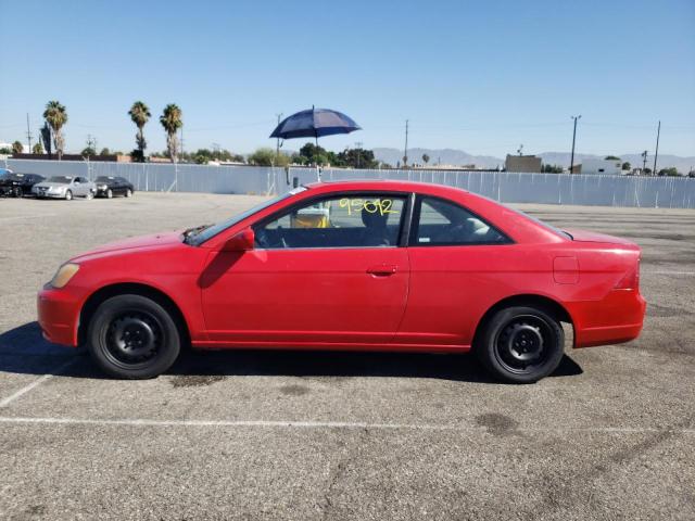 Photo 9 from auction – 2001 HONDA CIVIC SI with VIN 1HGEM219X1L034287