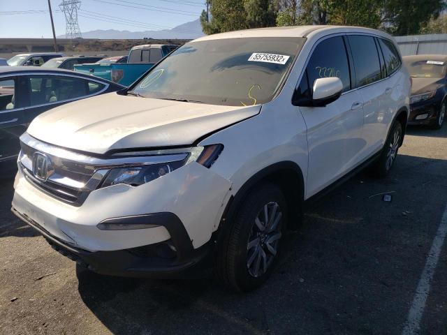 Photo 2 from auction – 2021 HONDA PILOT EXL with VIN 5FNYF5H59MB046285