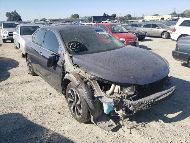 HONDA ACCORD EX 2017 with VIN 1HGCR2F76HA270621 - Photo from auction
