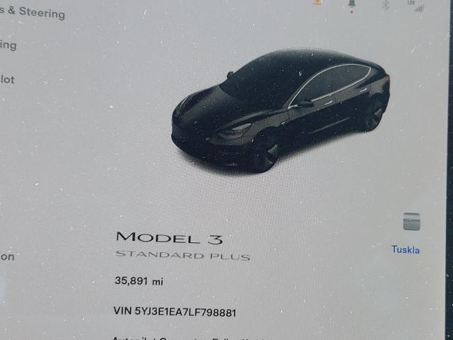 Photo 8 from auction – 2020 TESLA MODEL 3 with VIN 5YJ3E1EA7LF798881