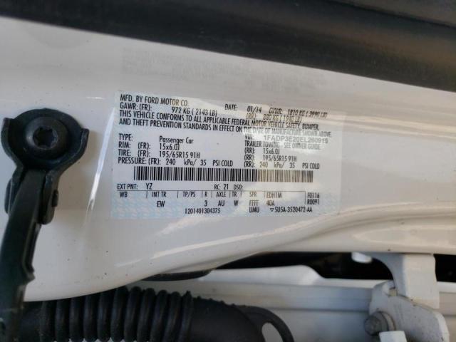 Фото 10 с аукциона – 2014 FORD FOCUS S с VIN 1FADP3E20EL260919