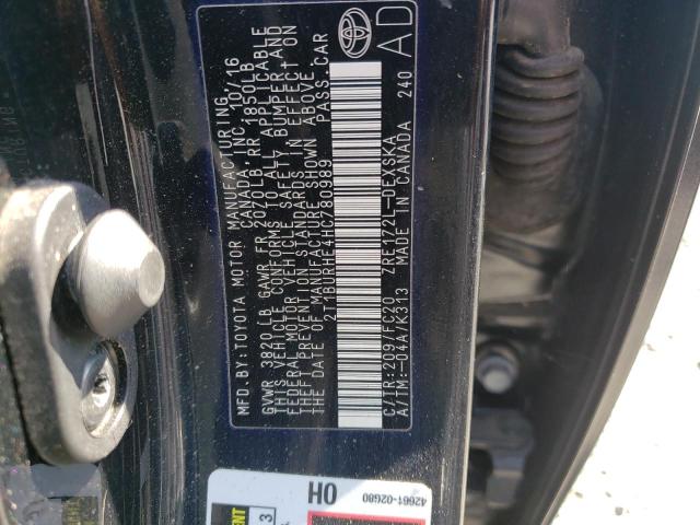 Photo 10 from auction – 2017 TOYOTA COROLLA L with VIN 2T1BURHE4HC780989