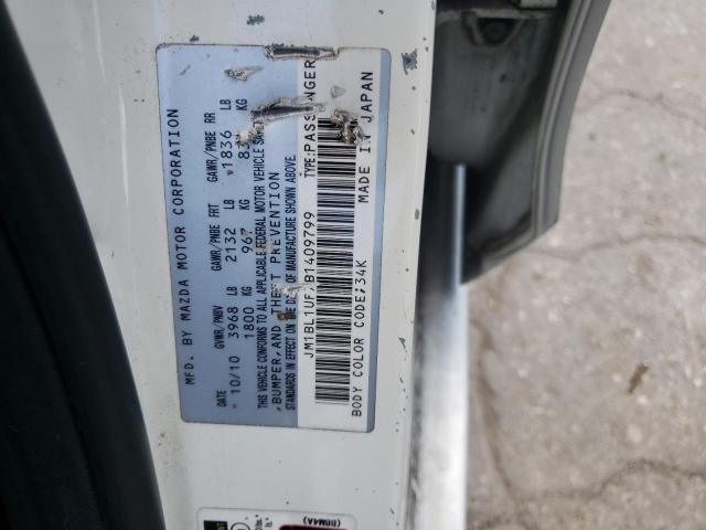 Photo 10 from auction – 2011 MAZDA 3 I with VIN JM1BL1UFXB1409799