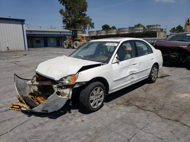 Photo 2 from auction – 2003 HONDA CIVIC EX with VIN 2HGES26723H569899
